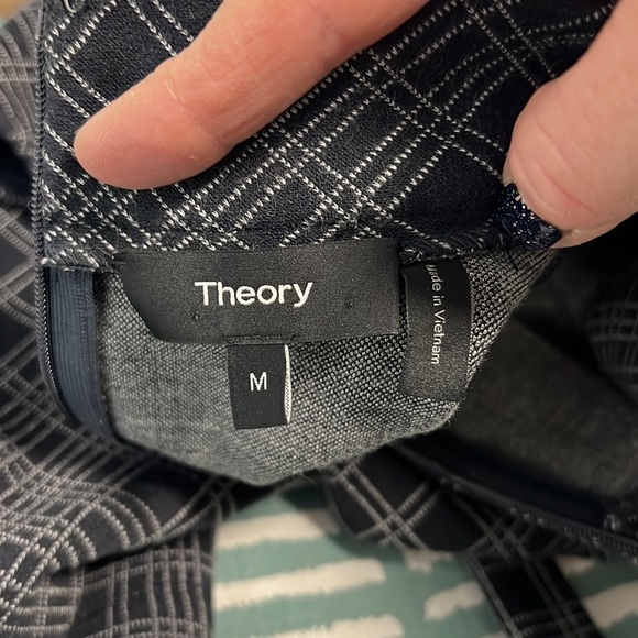 Theory Mochneck Sleeveless Belted Tunic Size M - Picture 10 of 12